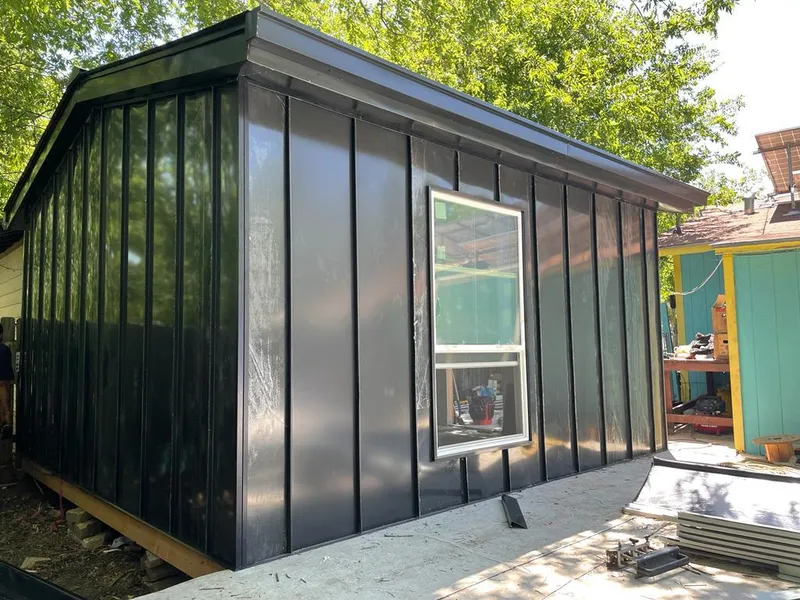 Black standing seam metal wall panels for Roof Inspection in Lower Windsor